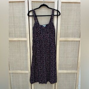 A.U.W Black Floral Dress - Juniors